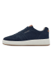 s.Oliver Leder-Sneakers in Dunkelblau