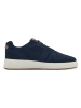 s.Oliver Leder-Sneakers in Dunkelblau