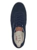 s.Oliver Leren sneakers donkerblauw