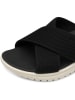 s.Oliver Slippers zwart/wit
