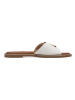 s.Oliverrrrr Slippers wit/lichtbruin