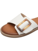 s.Oliver Slippers wit/lichtbruin