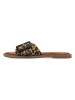 s.Oliverrrrr Slippers lichtbruin/zwart
