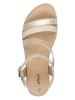 s.Oliver Sandalen beige