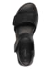 s.Oliver Sandalen in Schwarz