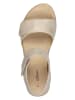 s.Oliver Sandalen beige