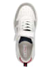 s.Oliver Sneakersy w kolorze biało-szarobrązowym