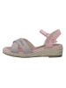 s.Oliver Sandały w kolorze jasnoróżowym na koturnie