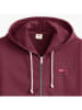 Levi's Sweatjacke in Dunkelrot