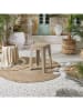 Garden Spirit 2er-Set: Hocker ''Spectra'' in Beige - (B)34,5 x (H)47 x (T)34,5 cm