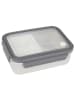 Garden Spirit Lunchbox in Grau - (B)21 x (H)7,5 x (T)13 cm (Überraschungsprodukt)