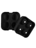 Garden Spirit Ijsblokjesvorm zwart - (B)12,5 x (H)5 x (D)12 cm