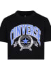 Converse Shirt zwart/blauw