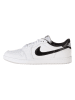 Nike Leder-Sneakers "Air Jordan 1 Retro Low 85" in Weiß/ Schwarz