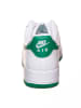 Nike Leren sneakers "Air Force 1 '07" wit/groen