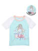 Disney Frozen Shirt "Frozen" in Weiß/ Türkis/ Bunt