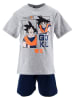 Dragon Ball Z Pyjama "Dragon Ball Z" in Dunkelblau/ Grau/ Bunt