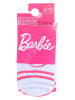 Barbie 3-delige set: sokken "Barbie" roze/wit