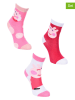 Peppa Pig Skarpety (3 pary) "Świnka Peppa" ze wzorem