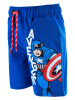 Avengers Szorty "Avengers Classic" w kolorze niebieskim ze wzorem