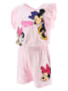 Disney Minnie Mouse Jumpsuit "Minnie" in Rosa/ Bunt