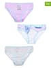 Lilo & Stitch 3er-Set: Slips "Lilo et Stitch" in Grau/ Weiß/ Lila