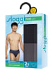Sloggi 2er-Set: Slips "Ever" in Schwarz/ Grau