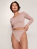 Sloggi Figi high waist "Ever" w kolorze brązowym