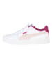 Puma Leder-Sneakers "Carina 2.0" in Weiß/ Pink/ Rosa