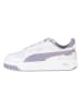 Puma Leder-Sneakers "Carina Street" in Weiß/ Lila