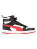 Puma Leder-Sneakers "RBD Game" in Weiß/ Schwarz/ Rot