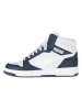 Puma Sneakers "Rebound V6 Mid" in Weiß/ Dunkelblau
