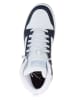 Puma Sneakers "Rebound V6 Mid" in Weiß/ Dunkelblau