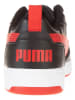 Puma Sneakers "Rebound V6 Lo" in Schwarz/ Rot