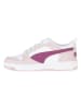 Puma Sneakers "Rebound V6 Lo" in Weiß/ Rosa/ Pink