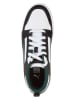 Puma Sneakers "Rebound V6 Lo" in Schwarz/ Grün/ Weiß