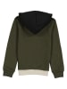 Puma Hoodie "ESS" in Khaki/ Beige/ Weiß