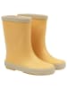 POM POM Gummistiefel in Gelb/ Beige