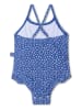 Swim Essentials Badeanzug ''Blue Leopard'' in Blau