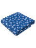 Swim Essentials Strandtuch ''Blue Leopard'' in Blau - (L)135 x (B)65 cm
