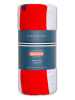 Swim Essentials Strandtuch ''Ocean'' in Rot/ Weiß - (L)135 x (B)65 cm