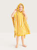 Swim Essentials Poncho ''Flow'' in Gelb/ Weiß - (L)65 x (B)65 cm