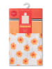 Swim Essentials Poncho ''Floral Love'' in Weiß/ Orange - (L)55 x (B)50 cm