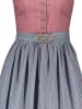 Almsach Dirndl in Hellblau/ Altrosa