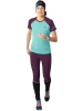 DYNAFIT Funktionsshirt "ALPINE PRO" in Türkis/ Lila