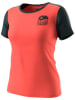 DYNAFIT Funktionsshirt "TRANSALPER LIGHT" in Orange/ Schwarz