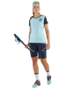 DYNAFIT Functioneel shirt "TRANSALPER LIGHT" turquoise/donkerblauw