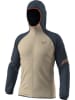 DYNAFIT Funktionsjacke "TRANSALPER DST" in Anthrazit/ Beige