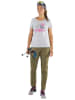 DYNAFIT Funktionsshirt "TRANSALPER GRAPHIC" in Grau