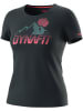 DYNAFIT Functioneel shirt "TRANSALPER GRAPHIC" antraciet